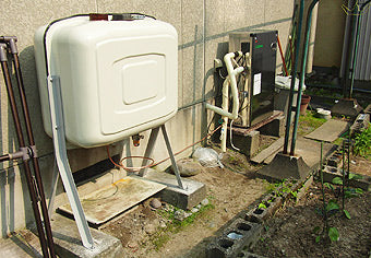 石油給湯器交換工事　富山県富山市　OQB-C4703YS-set