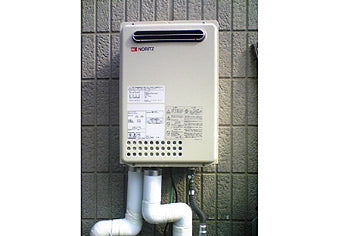 ガス給湯器交換工事　広島県広島市　GQ-2437WS-set