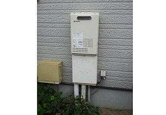 ガス給湯器交換工事　大分県別府市　GQ-1637WS-set