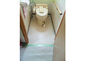 洋式便器交換工事　北海道旭川市 TWC-3TWT-3A - Before