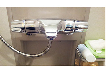 浴室用水栓交換工事　大阪市大正区 BF-J147TSB