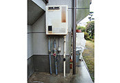 ガス給湯器交換工事　鹿児島県鹿児島市　GQ-2037WS-set - Before