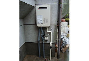 ガス給湯器交換工事　鹿児島県鹿児島市　GQ-2037WS-set