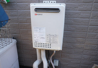 ガス給湯器交換工事　東京都日野市　GQ-2437WS-set