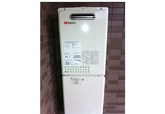 ガス給湯器交換工事　東京都品川区 GQ-1637WS
