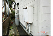 ガス給湯器交換工事　長崎県佐世保市 GT-2450SAWXBL-set - Before