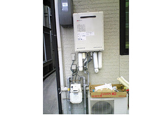 ガス給湯器交換工事　広島市中区 GT-2450SAWXBL-set