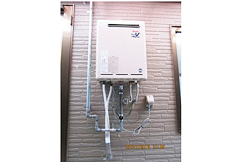 ガス給湯器交換工事　大阪府堺市 RUF-A1610SAW-A-set