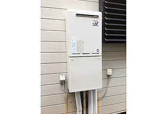ガス給湯器交換工事　石川県金沢市　RUF-A1610SAW-A-set