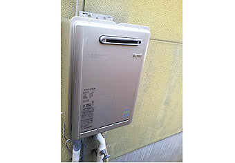 ガス給湯器交換工事　大阪府東大阪市 RUX-E2400W