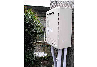 ガス給湯器交換工事　茨城県取手市　GT-2450SAWXBL