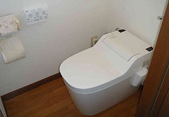洋式便器交換工事　福岡県糟屋郡　XCH1101WS