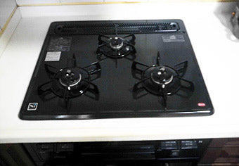 ビルトインガスコンロ取り替え工事　愛知県名古屋市　C3GK2RSQ1R
