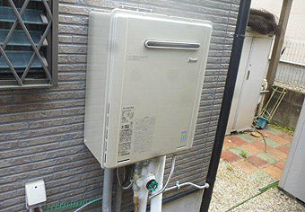 ガス給湯器交換工事　愛知県西加茂郡　RUF-E2401AW(A)-set
