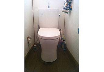 洋式便器交換工事　北海道北広島市　CS220BM+SH221BNS - After
