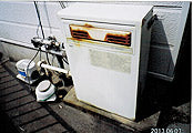 ガス給湯器交換工事　鹿児島県鹿児島市 GT-1650SARXBL-set - Before