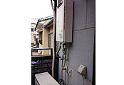 ガス給湯器交換工事　京都府京都市　GQ-1637WS-set - Before