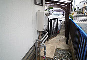 ガス給湯器交換工事　愛知県豊橋市　GT-2450SAWXBL-set - Before