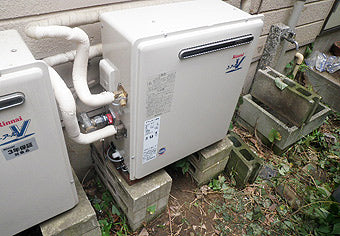 ガス給湯器交換工事　東京都小金井市　RFS-A1610SA-set