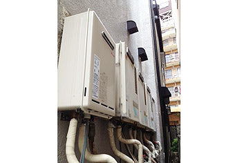 ガス給湯器交換工事　東京都世田谷区　GQ-1637WS-set