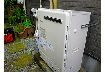 ガス給湯器交換工事　千葉県鎌ケ谷市　GT-2050SARXBL-set