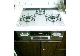 ビルトインガスコンロ交換工事　静岡県沼津市　RS31W11G14R-S(L/R) - After