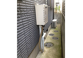 ガス給湯器交換工事　岡山県岡山市　GT-2450SAWXBL-set - After