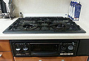 ビルトインガスコンロ交換工事　神奈川県横浜市　RS71W11G14R-S(L/R) - Before
