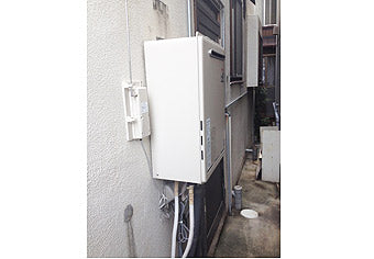ガス給湯器交換工事　愛知県蒲郡市　RUF-A2400SAW(A)