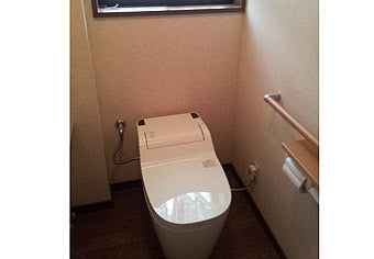 洋式便器交換工事　兵庫県加古川市　XCH1101WS