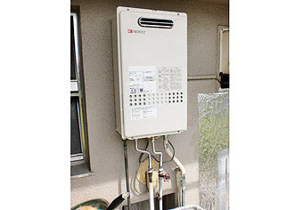 ガス給湯器交換工事　大阪府大阪市　GQ-1627AWX-BL