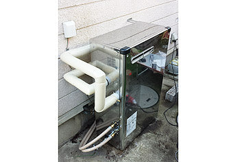 石油給湯器交換工事　茨城県桜川市　OTX-305YSV