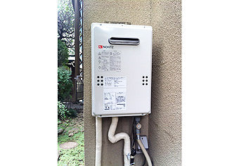 ガス給湯器交換工事　東京都杉並区　GQ-1639WS-set