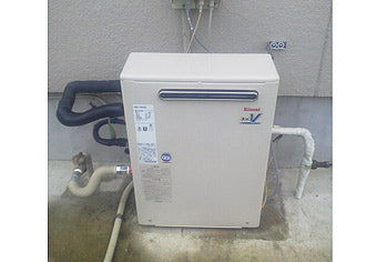 ガス給湯器交換工事　群馬県藤岡市　RUX-V2408G-set