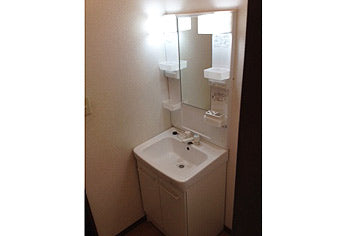 洗面化粧台交換工事　神奈川県逗子市　PTVN-600+MPTX1-601YF