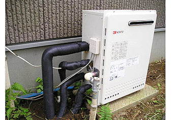 ガス給湯器交換工事　茨城県つくば市　GT-2450SARXBL-set