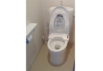 洋式便器交換工事　滋賀県大津市　CS320BP+SH321BAS