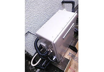 ガス給湯器取付工事　神奈川県相模原市　RUF-E2401AG(A)-set