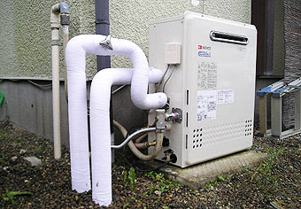 ガス給湯器交換工事　茨城県龍ケ崎市　GT-C2452ARX　BL-set