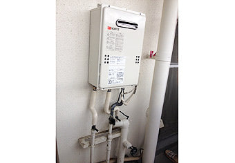 ガス給湯器交換工事　大阪府枚方市　GQ-1639WS-set - Before