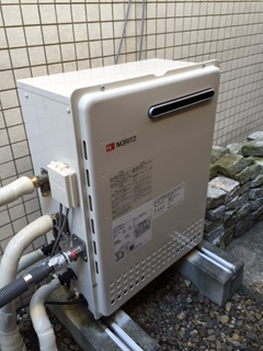 給湯器・ガス配管交換工事　東京都世田谷区　GT-2450ARX-2BL-set