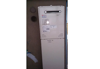ガス給湯器交換工事　千葉県千葉市　GT-C2452SAWX BL-set