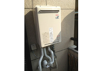 ガス給湯器交換工事　兵庫県神戸市　RUJ-V2401W(A)-set