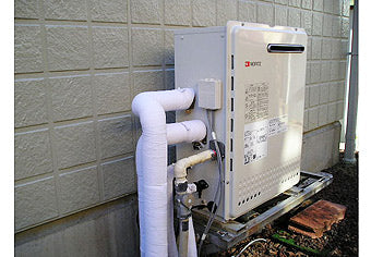 ガス給湯器交換工事　茨城県牛久市　GT-1650ARXBL-set