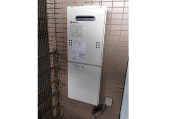 ガス給湯器交換工事　石川県金沢市　GQ-1639WS