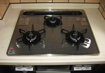 ビルトインコンロ交換工事　東京都足立区　C3WK3RJTSKSG（L/R） - After