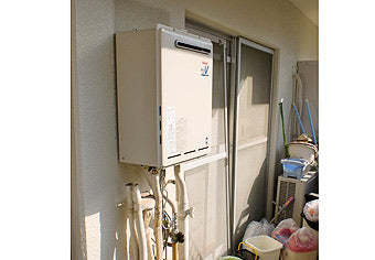 ガス給湯器交換工事　兵庫県西宮市　RUF-A1610SAW-A-set
