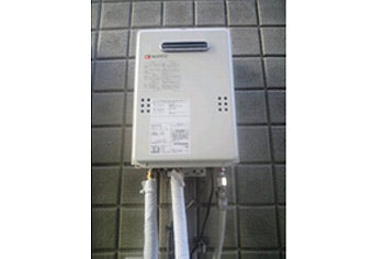 ガス給湯器交換工事　神奈川県大和市　GQ-1639WS-set