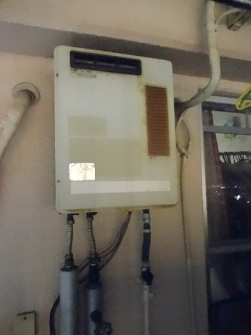 給湯器交換工事(ガス配管交換共)　大阪府松原市　GQ-1639WS - Before