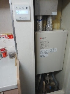 給湯器・排気トップ交換　東京都世田谷区　GT-2451SAWX-FFBL-set